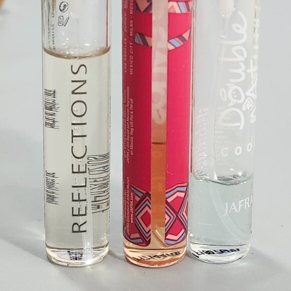 Jafra Mini 7ml Perfume 60 Bottle Storage Organizer Purple Travel Shoulder Bag - Picture 4 of 16